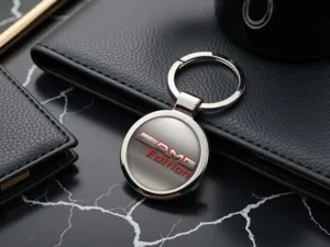 Porte-clés Luxe Acier Inoxydable Premium